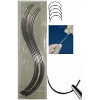 Covidien #8886240883, SUTURE, MONO, S / STEEL, 2/0, 6X18", 12/BX Image Covidien #8886240883, SUTURE, MONO, S / STEEL, 2/0, 6X18", 12/BX Image