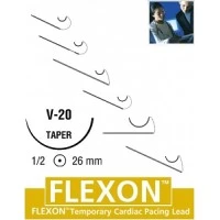 Covidien #8886258963, SUTURE, FLEXON, 0, 24", CL, SC-6, V-20, D / A, 12/BX Image Covidien #8886258963, SUTURE, FLEXON, 0, 24", CL, SC-6, V-20, D / A, 12/BX Image