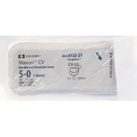 Covidien #8886612221, Suture 5-0 Synthetic CV-22 Maxon Green 30" 36/Bx Image Covidien #8886612221, Suture 5-0 Synthetic CV-22 Maxon Green 30" 36/Bx Image