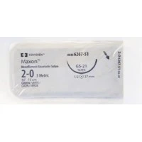 Covidien #8886626751, Suture Maxon Mono Gr GS-21 T12 2-0 30" 36/BX Image Covidien #8886626751, Suture Maxon Mono Gr GS-21 T12 2-0 30" 36/BX Image