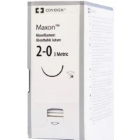 Covidien #8886628751, SUTURE, MAXON, GREEN, 2/0 1X36" T-25/GS-24, 36/BX Image Covidien #8886628751, SUTURE, MAXON, GREEN, 2/0 1X36" T-25/GS-24, 36/BX Image