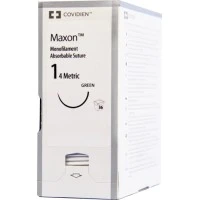 Covidien #8886675571, Suture Maxon Green GS-12 1 30" 36/BX Image Covidien #8886675571, Suture Maxon Green GS-12 1 30" 36/BX Image