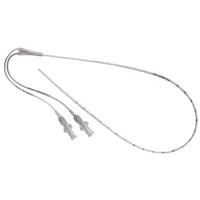 Covidien #8888160556, Argyle Polyurethane Umbilical Vessel Catheter, Dual Lumen, 5 Fr/Ch (1.7 mm) x 15" (38.1 cm) 18/21 G (1.3/0.8 mm) 0.32 mL, 0.22 mL, 5/CS Image