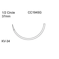 Covidien #CC1945G, SUTURE, CAPROSYN 2/0 UNDYED 36" KV-34, 12/BX Image Covidien #CC1945G, SUTURE, CAPROSYN 2/0 UNDYED 36" KV-34, 12/BX Image
