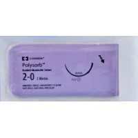 Covidien #CL830, Suture Polysorb Undyed GS-22 2-0 30" 36/BX Image Covidien #CL830, Suture Polysorb Undyed GS-22 2-0 30" 36/BX Image