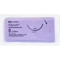 Covidien #CL844, Suture Polysorb Undyed GS-21 0 30" 36/BX Image Covidien #CL844, Suture Polysorb Undyed GS-21 0 30" 36/BX Image