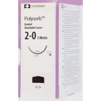 Covidien #CL863, SUTURE, POLYSORB 2/0 30 VIOLET GS-25, 36/BX Image Covidien #CL863, SUTURE, POLYSORB 2/0 30 VIOLET GS-25, 36/BX Image