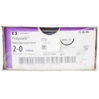 Covidien #CL86MG, SUTURE, POLYSORB 2/0 18" VIOLET HGS-22 DT, 12/BX Image Covidien #CL86MG, SUTURE, POLYSORB 2/0 18" VIOLET HGS-22 DT, 12/BX Image