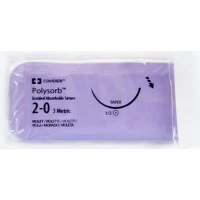 Covidien #CL913, Suture Polysorb Vio GS-24 2-0 36" 36/BX Image Covidien #CL913, Suture Polysorb Vio GS-24 2-0 36" 36/BX Image