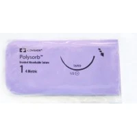 Covidien #CL925, Suture Polysorb 1 GS-21 Sz1 36" Viol 36/BX Image Covidien #CL925, Suture Polysorb 1 GS-21 Sz1 36" Viol 36/BX Image