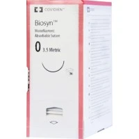 Covidien #CM964, SUTURE, BIOSYN, 0 36" UNDYED GS-24, 36/BX Image Covidien #CM964, SUTURE, BIOSYN, 0 36" UNDYED GS-24, 36/BX Image