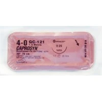 Covidien #GC121, SUTURE, CAPROSYN 4/0 30" UNDYED V-20, 36/BX Image Covidien #GC121, SUTURE, CAPROSYN 4/0 30" UNDYED V-20, 36/BX Image