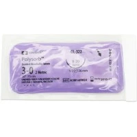 Covidien #GL322, Suture Polysorb Undyed V-20 3-0 30" 36/BX Image Covidien #GL322, Suture Polysorb Undyed V-20 3-0 30" 36/BX Image