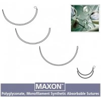 Covidien #GMM343L, SUTURE, MAXON, MONOFILAMENT, ABSORABLE, 26, 12/BX Image Covidien #GMM343L, SUTURE, MAXON, MONOFILAMENT, ABSORABLE, 26, 12/BX Image