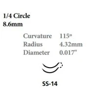 Covidien #L1670K, Suture 6-0 Polyester SS-14 Polysorb Undyed 18" Braid 12/Bx Image Covidien #L1670K, Suture 6-0 Polyester SS-14 Polysorb Undyed 18" Braid 12/Bx Image
