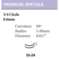 Covidien #L1742K, Suture Polysorb Violet SS-24 6-0 12" 12/BX Image Covidien #L1742K, Suture Polysorb Violet SS-24 6-0 12" 12/BX Image