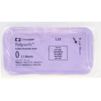 Covidien #L27, SUTURE, POLYSORB, 0, 12X18", VIOLET, TIE, 45CM, 24/BX Image Covidien #L27, SUTURE, POLYSORB, 0, 12X18", VIOLET, TIE, 45CM, 24/BX Image