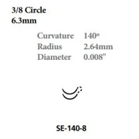 Covidien #L2748K, Suture Polysorb Vio Se-140-8 8-0 12" 12/BX Image Covidien #L2748K, Suture Polysorb Vio Se-140-8 8-0 12" 12/BX Image