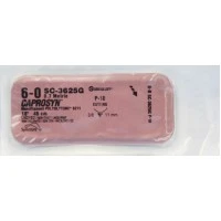 Covidien #SC3625G, Suture Caprosyn Mono Ud P10 6-0 18" 12/BX Image Covidien #SC3625G, Suture Caprosyn Mono Ud P10 6-0 18" 12/BX Image