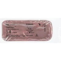 Covidien #SC5618G, Suture Caprosyn Mono Ud P12 3-0 18" 12/BX Image Covidien #SC5618G, Suture Caprosyn Mono Ud P12 3-0 18" 12/BX Image