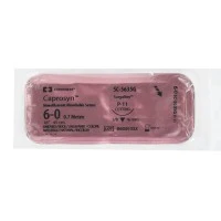 Covidien #SC5635G, Suture 6-0 Polymer P-11 Caprosyn Undyed 18" Monofilament 12/Bx Image Covidien #SC5635G, Suture 6-0 Polymer P-11 Caprosyn Undyed 18" Monofilament 12/Bx Image