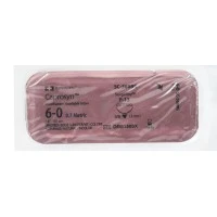 Covidien #SC5688G, Suture Caprosyn Mono Ud P13 6-0 18" 12/BX Image Covidien #SC5688G, Suture Caprosyn Mono Ud P13 6-0 18" 12/BX Image