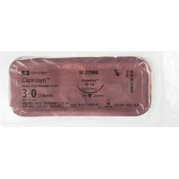 Covidien #SC5780G, Suture Caprosyn Mono Ud P14 3-0 30" 12/BX Image Covidien #SC5780G, Suture Caprosyn Mono Ud P14 3-0 30" 12/BX Image