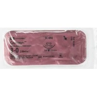 Covidien #SC692, Suture Caprosyn Mono Ud C13 3-0 30" 36/BX Image Covidien #SC692, Suture Caprosyn Mono Ud C13 3-0 30" 36/BX Image