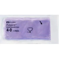 Covidien #SL1615, Suture Polysorb Undyed P-22 4-0 18" 36/BX Image Covidien #SL1615, Suture Polysorb Undyed P-22 4-0 18" 36/BX Image