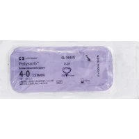 Covidien #SL1645G, Suture Polysorb Undyed P-21 4-0 18" 12/BX Image Covidien #SL1645G, Suture Polysorb Undyed P-21 4-0 18" 12/BX Image