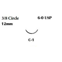 Covidien #SL171, SUTURE, POLYSORB, 6/0, UNDYED, 18", C-1(45CM), 36/BX Image Covidien #SL171, SUTURE, POLYSORB, 6/0, UNDYED, 18", C-1(45CM), 36/BX Image