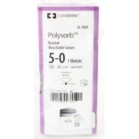 Covidien #SL5626, Suture 5-0 Polyester P-11 Polysorb Undyed 18" Braid 36/Bx Image Covidien #SL5626, Suture 5-0 Polyester P-11 Polysorb Undyed 18" Braid 36/Bx Image