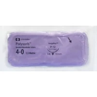 Covidien #SL5629, Suture 4-0 Polyester P-12 Polysorb Violet 18" Braid 36/Bx Image Covidien #SL5629, Suture 4-0 Polyester P-12 Polysorb Violet 18" Braid 36/Bx Image