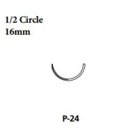 Covidien #SL5632G, Suture Polysorb Undyed P-24 5-0 18" 12/BX Image Covidien #SL5632G, Suture Polysorb Undyed P-24 5-0 18" 12/BX Image