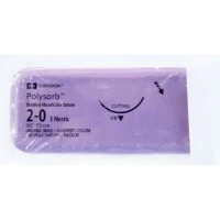 Covidien #SL586, Suture Polysorb Undyed C-15 2-0 30" 36/BX Image Covidien #SL586, Suture Polysorb Undyed C-15 2-0 30" 36/BX Image
