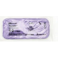 Covidien #SL691, Suture Polysorb Undyed C-13 4-0 30" 36/BX Image Covidien #SL691, Suture Polysorb Undyed C-13 4-0 30" 36/BX Image