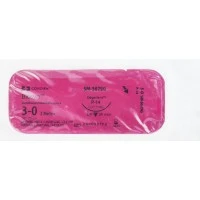 Covidien #SM5679G, Biosyn Suture 3-0 Polyglecaprone P-14 30" Uncoated Absorbable Monofilament Undyed Sterile 24mm 3/8 Circle Needle Premium Reverse Cutting Disposable 12/Case Image Covidien #SM5679G, Biosyn Suture 3-0 Polyglecaprone P-14 30" Uncoated Absorbable Monofilament Undyed Sterile 24mm 3/8 Circle Needle Premium Reverse Cutting Disposable 12/Case Image
