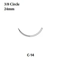 Covidien #SM823, Suture 2-0 Synthetic Polyester C-14 Biosyn Undyed 30" 36/Bx Image Covidien #SM823, Suture 2-0 Synthetic Polyester C-14 Biosyn Undyed 30" 36/Bx Image