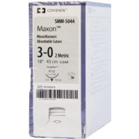 Covidien #SMM5044, Suture Maxon Mono Clr P12 3-0 18" 36/BX Image Covidien #SMM5044, Suture Maxon Mono Clr P12 3-0 18" 36/BX Image