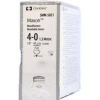 Covidien #SMM5831, Suture Maxon Mono Clr P24 4-0 18" 36/BX Image Covidien #SMM5831, Suture Maxon Mono Clr P24 4-0 18" 36/BX Image