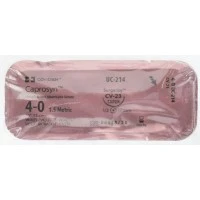 Covidien #UC214, SUTURE, CAPROSYN, 4/0, VIOLET, 30", CV-23, 36/BX Image Covidien #UC214, SUTURE, CAPROSYN, 4/0, VIOLET, 30", CV-23, 36/BX Image