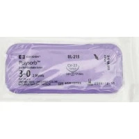 Covidien #UL215, Suture 3-0 Polyester CV-23 Polysorb Undyed 30" Braid 36/Bx Image Covidien #UL215, Suture 3-0 Polyester CV-23 Polysorb Undyed 30" Braid 36/Bx Image