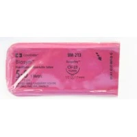 Covidien #UM213, Suture 5-0 Synthetic Polyester CV-23 Biosyn Undyed 30" 36/Bx Image Covidien #UM213, Suture 5-0 Synthetic Polyester CV-23 Biosyn Undyed 30" 36/Bx Image