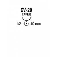 Covidien #VP754X, SUTURE, 60 CV20 24" MONOFIL, 36/BX Image Covidien #VP754X, SUTURE, 60 CV20 24" MONOFIL, 36/BX Image
