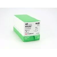 C.P. Medical #698B, Suture Monomid Black P-3 5-0 18" 12/BX Image C.P. Medical #698B, Suture Monomid Black P-3 5-0 18" 12/BX Image