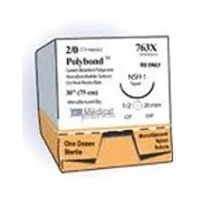 C.P. Medical #CP683A, Suture Poly-Bond Grn FS-2 4/0 18" 12/BX Image C.P. Medical #CP683A, Suture Poly-Bond Grn FS-2 4/0 18" 12/BX Image