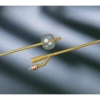 C.R. Bard #123514A, Silicone-Elastomer-Coated 2-Way Foley Catheter, 5 mL, 14 Fr, 12/CS Image