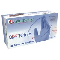 Cranberry USA #CR3208, R200 PF Nitrile Glove Large 200/BX, 10 BX/CS Image