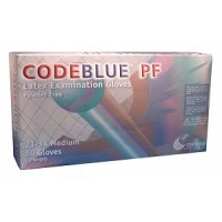 Cypress Medical #23-32, GLOVE LATEX CODEBLUE PF SMALL 50/BX 10BX/CA Image