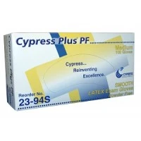 Cypress Medical #23-94S, GLOVE, LATEX, P/F, MED, SMOOTH, 1000 EA/CS, 10 BX/CS Image Cypress Medical #23-94S, GLOVE, LATEX, P/F, MED, SMOOTH, 1000 EA/CS, 10 BX/CS Image